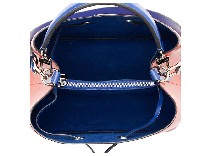 Néonoé Borsa a tracolla Louis Vuitton Neonoe in pelle Epi Blu - vista 7