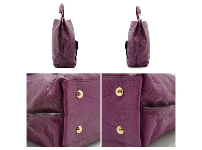 Louis Vuitton Leather Hobos Metis Porpora - vista 4