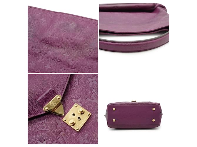 Louis Vuitton Leather Hobos Metis Porpora - vista 5