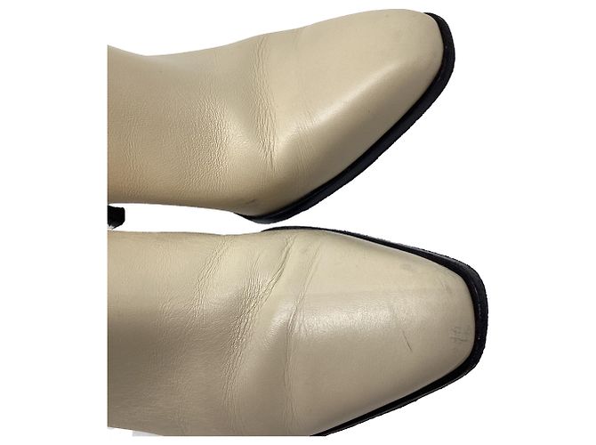 Botines de tacón Alix de 3.1 Phillip Lim en cuero crema Blanco Crudo - vista 11