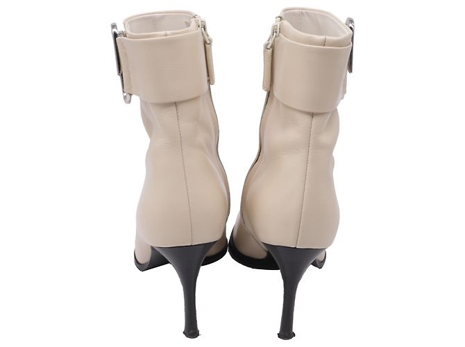 Botines de tacón Alix de 3.1 Phillip Lim en cuero crema Blanco Crudo - vista 5