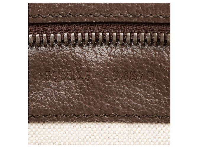 Borsa a tracolla media Gucci GG Supreme Ophidia Marrone Beige - vista 6