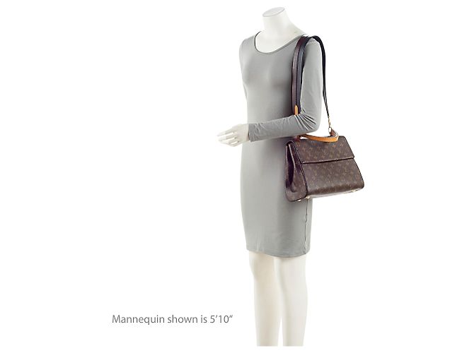 Louis Vuitton Monogram Canvas Cluny MM Satchel Braun - Ansicht 5