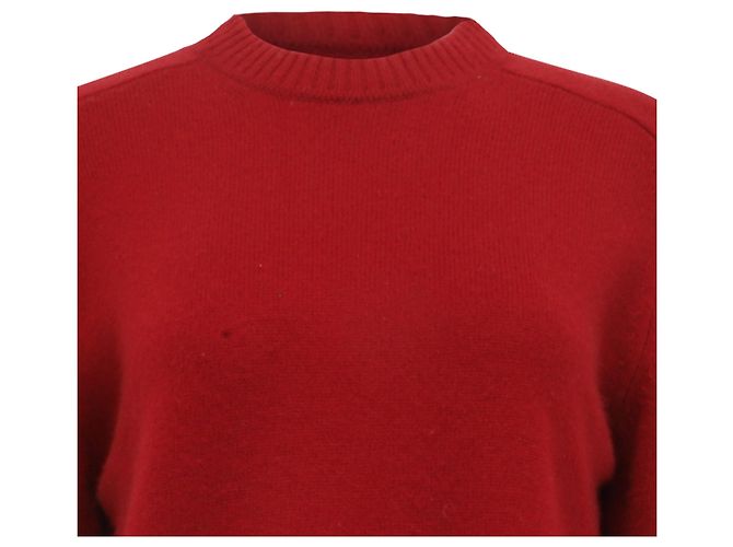 Autre Marque Pull Safi LouLou Studio en cachemire rouge - vue 2