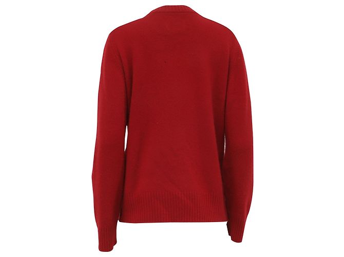 Autre Marque Pull Safi LouLou Studio en cachemire rouge - vue 4