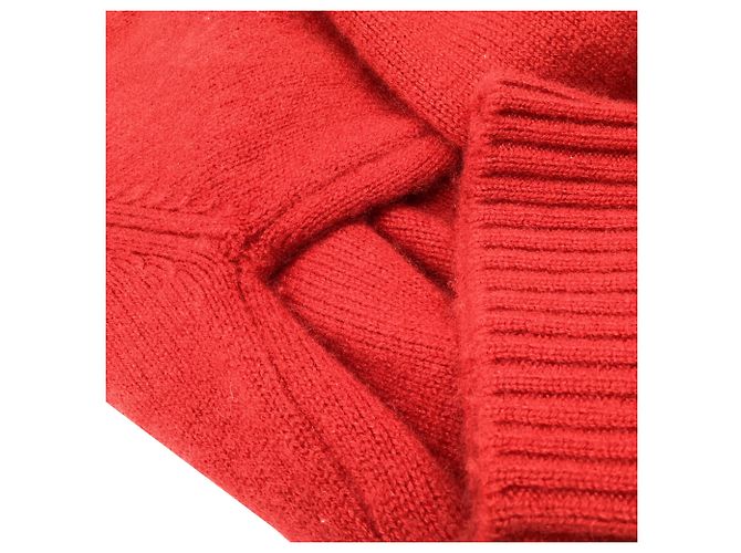 Autre Marque Pull Safi LouLou Studio en cachemire rouge - vue 5