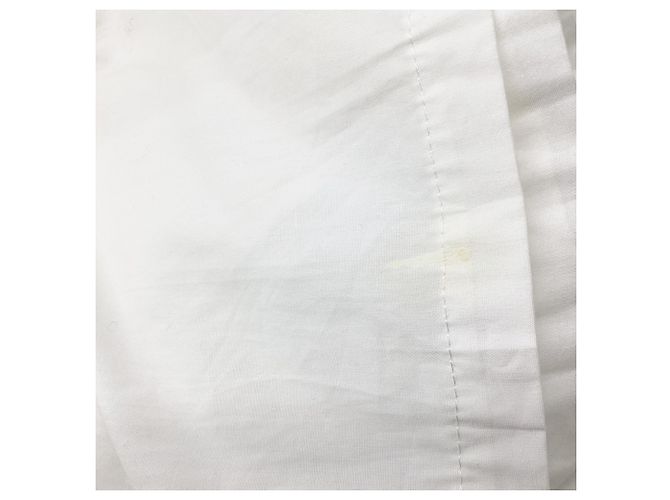 Autre Marque Vestido curto evasê sem mangas The Upside em algodão branco Cru - vista 5