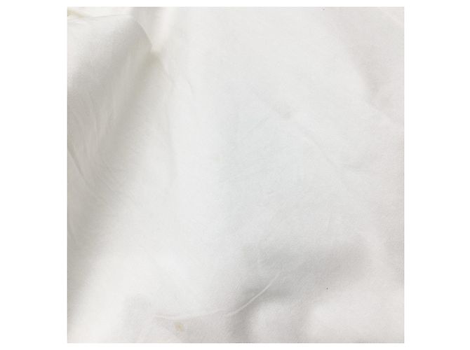 Autre Marque Vestido curto evasê sem mangas The Upside em algodão branco Cru - vista 6