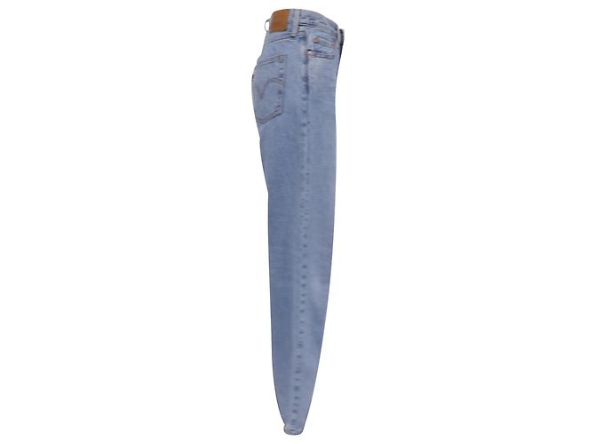 Vaqueros Levi's de talle alto y pernera ancha en algodón azul - vista 2