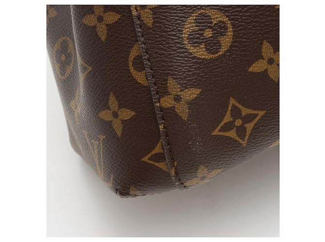 Borsa Tote Louis Vuitton Monogram Canvas Montaigne MM Marrone - vista 10
