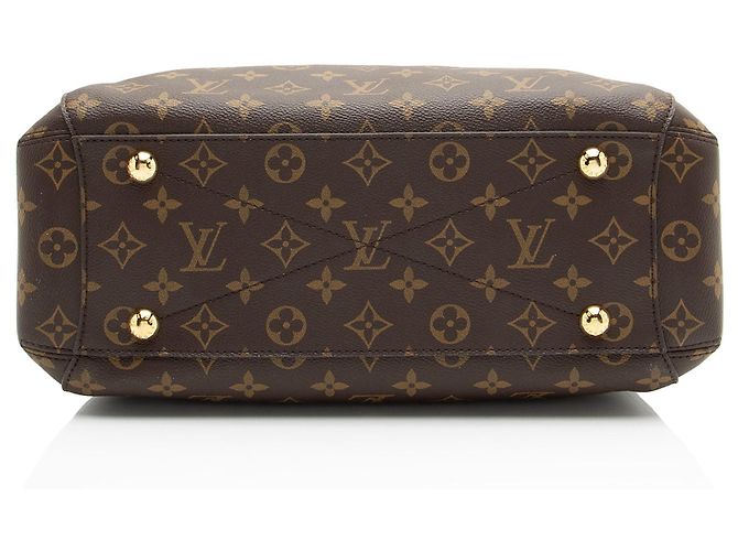 Borsa Tote Louis Vuitton Monogram Canvas Montaigne MM Marrone - vista 4