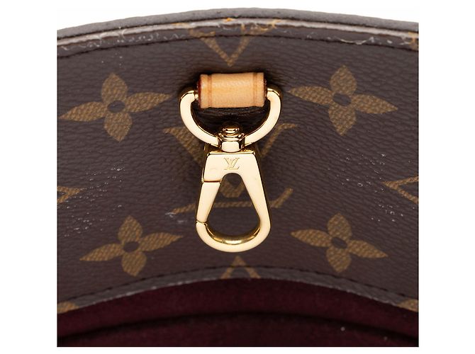 Borsa Tote Louis Vuitton Monogram Canvas Montaigne MM Marrone - vista 9