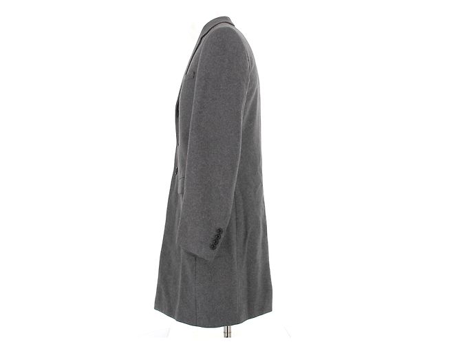 Dior Grauer Wollmantel - Ansicht 4