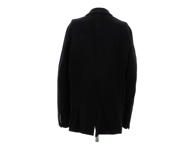 Dior Marineblauer Kaschmir-Jacke, graues Innenfutter - Ansicht 2