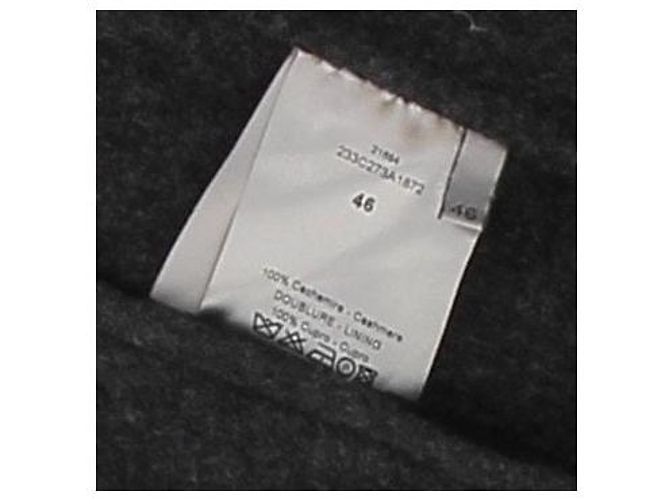 Dior Marineblauer Kaschmir-Jacke, graues Innenfutter - Ansicht 5