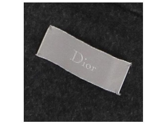 Dior Marineblauer Kaschmir-Jacke, graues Innenfutter - Ansicht 6