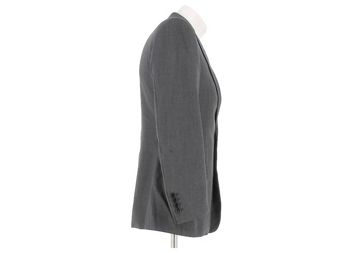 Dior Giacca da completo grigia Grigio - vista 4