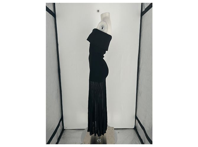 Michael Kors Schwarzes Trägerloses Kleid - Ansicht 3