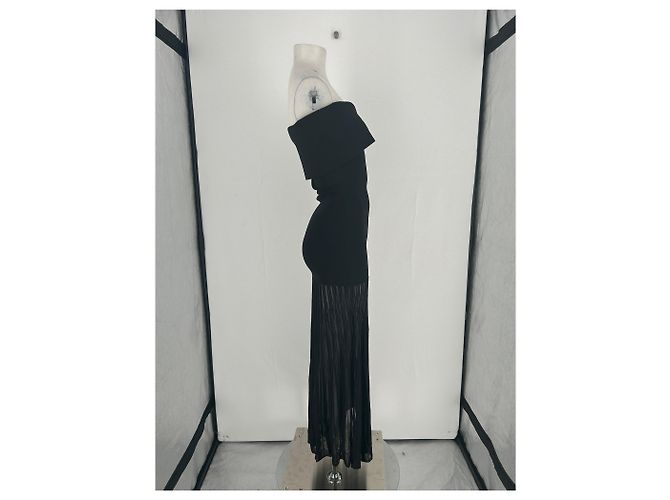 Michael Kors Schwarzes Trägerloses Kleid - Ansicht 4