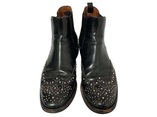 Autre Marque Church's Ketsby MET Leather Chelsea Boots Nero - vista 2