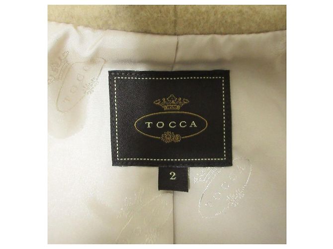 Autre Marque Abrigo largo TOCCA de mezcla de cachemira Beige - vista 3