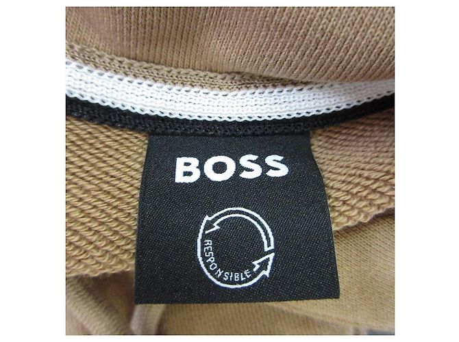 Autre Marque Hugo Boss Sweatshirt mit Kapuze Beige - Ansicht 4