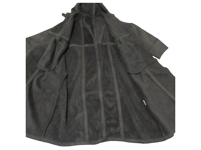 Autre Marque Abrigo con capucha HERA Mouton Castaño Marrón oscuro - vista 7
