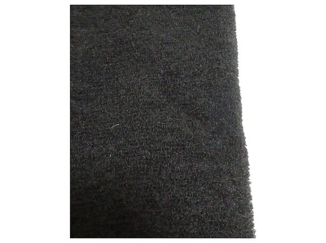 Autre Marque INGEBORG Strick 2-Way Jackenkleid Ensemble Schwarz - Ansicht 19