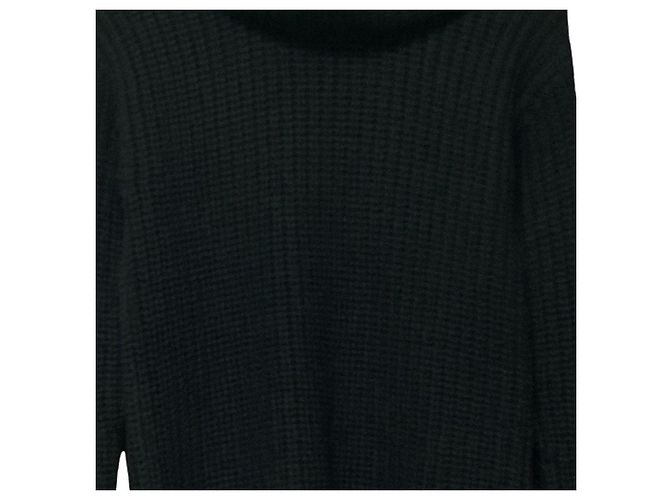 Ralph Lauren Polo Sport Rollkragenpullover aus grobem Strick Schwarz - Ansicht 3