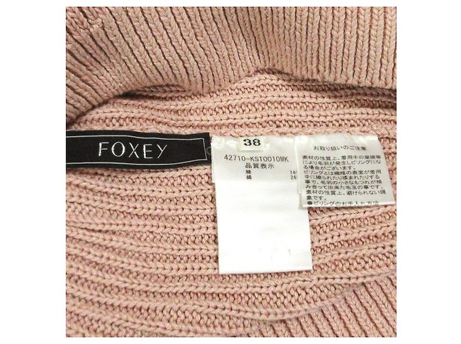 Autre Marque Top de punto de algodón y seda Hammock FOXEY Rosa - Ansicht 8