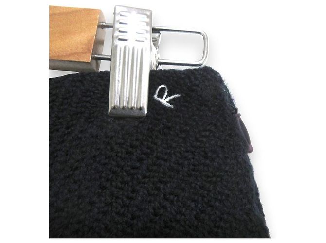Autre Marque Falda de tweed Double Cross 45R Verde - vista 3