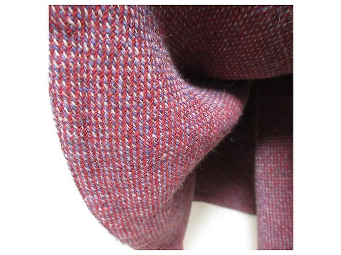 Autre Marque Falda de tweed Double Cross 45R Verde - vista 4