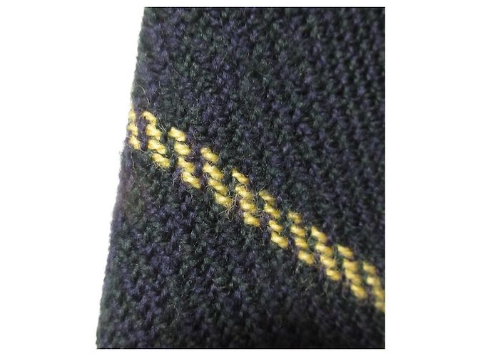 Autre Marque Falda de tweed Double Cross 45R Verde - vista 5