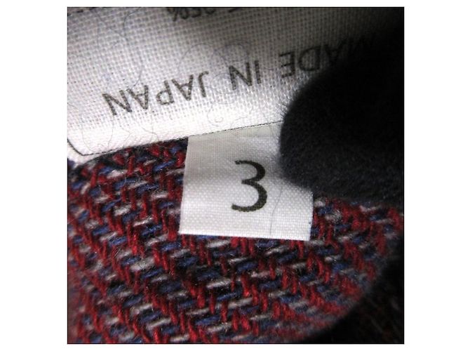 Autre Marque Falda de tweed Double Cross 45R Verde - vista 8
