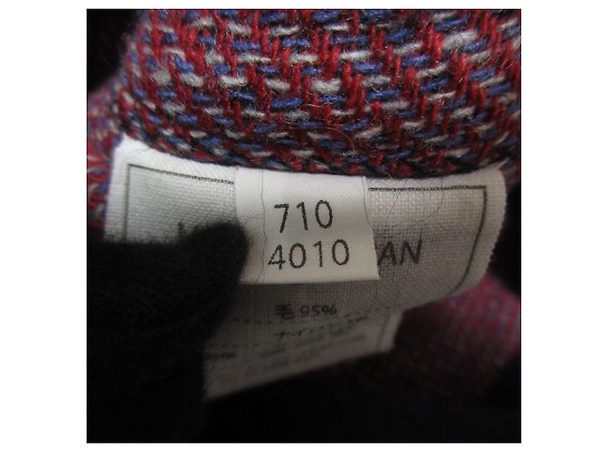 Autre Marque Falda de tweed Double Cross 45R Verde - vista 9