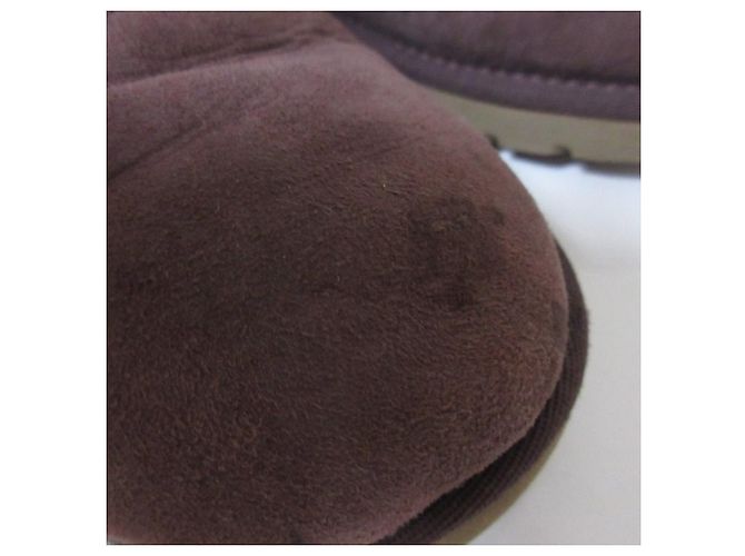 Autre Marque Stivali in pelle di pecora UGG BAILEY BOW Porpora - vista 20