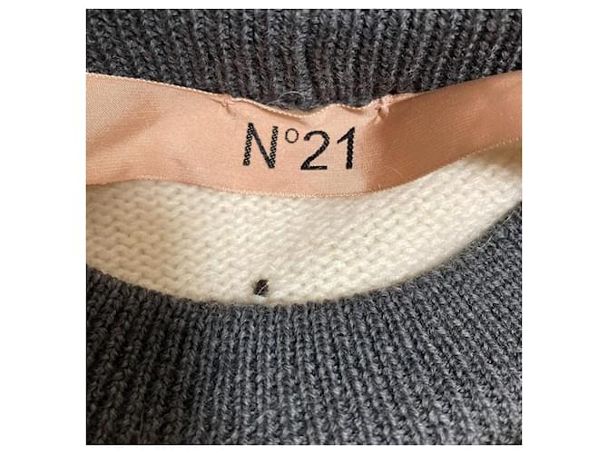 Autre Marque N°21 Strickpullover Grün Khaki - Ansicht 6