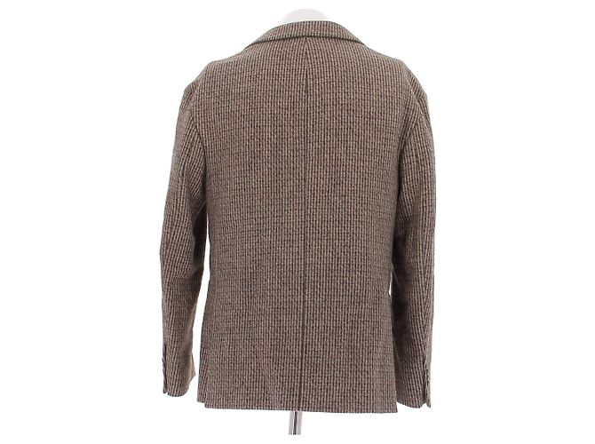 Autre Marque OFFICINE GENERALE Beige Wool Jacket 48 - view 2