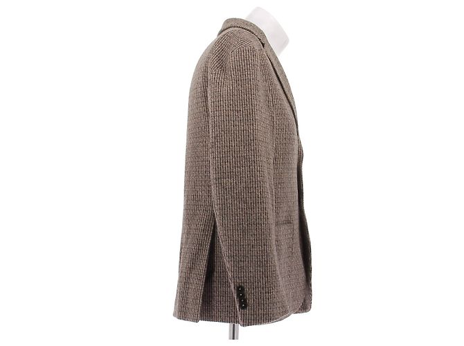 Autre Marque OFFICINE GENERALE Beige Wool Jacket 48 - view 3