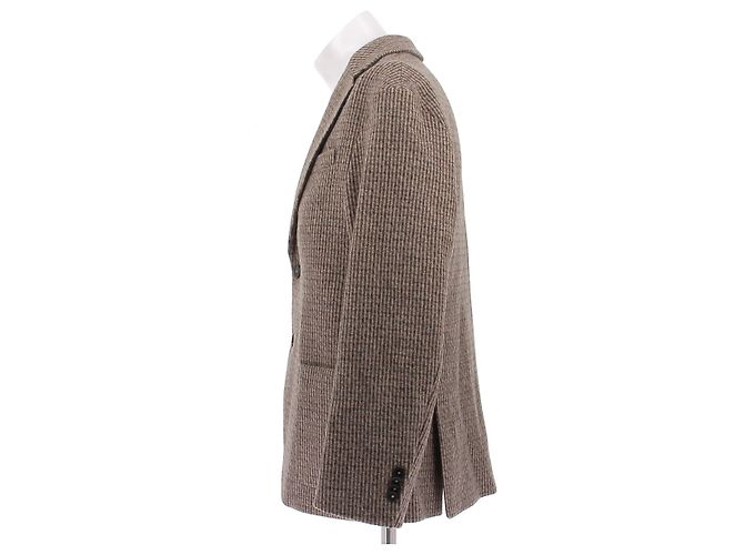 Autre Marque OFFICINE GENERALE Beige Wool Jacket 48 - view 4