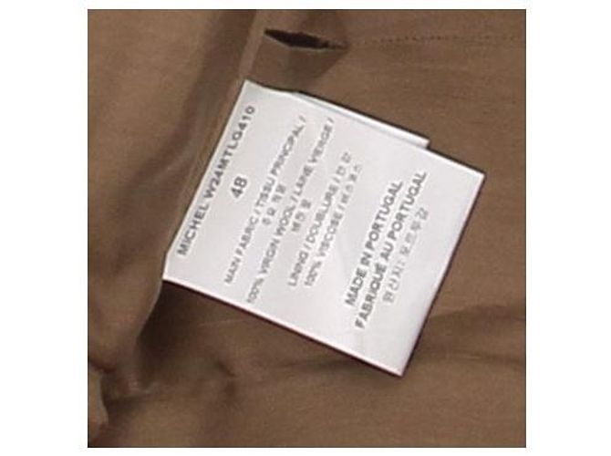 Autre Marque OFFICINE GENERALE Beige Wool Jacket 48 - view 5