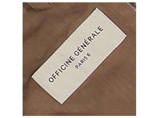 Autre Marque OFFICINE GENERALE Beige Wool Jacket 48 - view 6