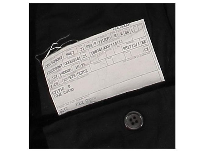 Yves Saint Laurent Schwarze Samtjacke - Ansicht 5