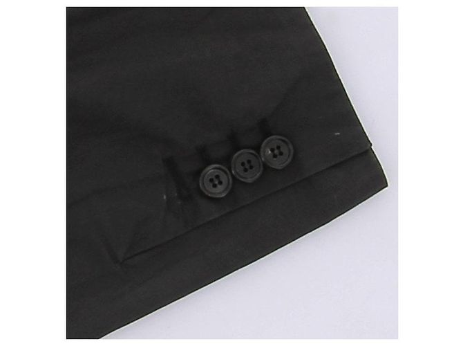 Dior Jacke aus Baumwolle Grau Größe 50 - Ansicht 10