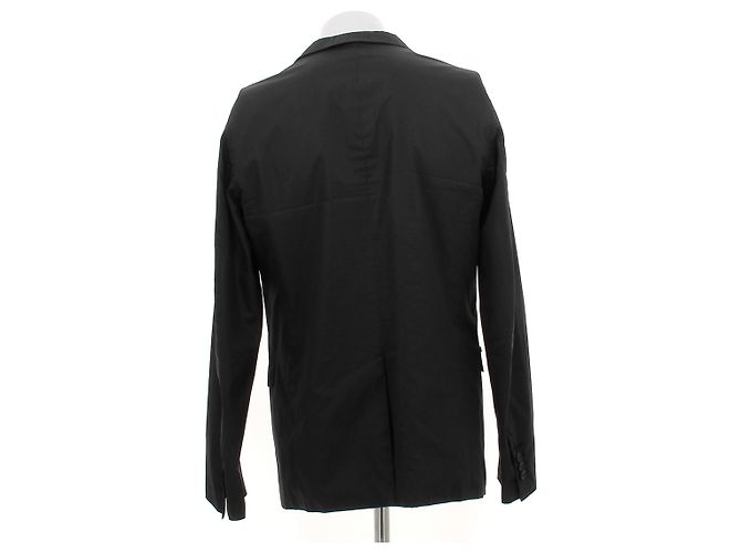 Dior Jacke aus Baumwolle Grau Größe 50 - Ansicht 2