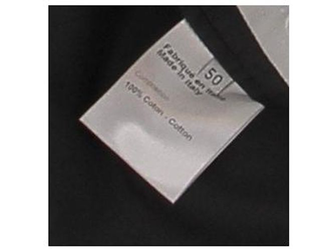 Dior Jacke aus Baumwolle Grau Größe 50 - Ansicht 5