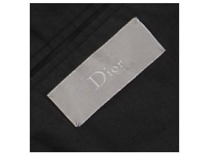 Dior Jacke aus Baumwolle Grau Größe 50 - Ansicht 6