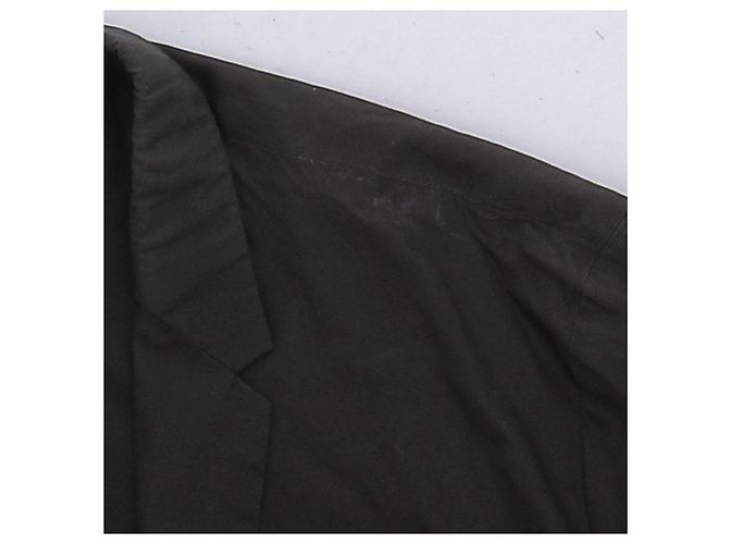 Dior Jacke aus Baumwolle Grau Größe 50 - Ansicht 8
