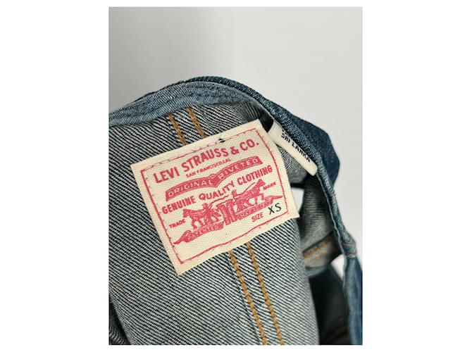 Levi's Formendes Jeans-Top Blau - Ansicht 5