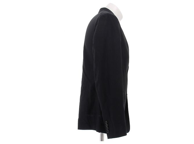 Dior Navy Blue Wool Blazer - view 4
